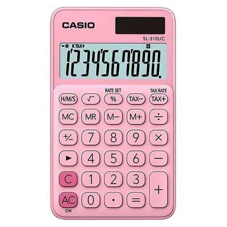 SL-310UC-PK CASIO CALCULADORA DE OFICINA ROSA CLARO SL-310UC-PK