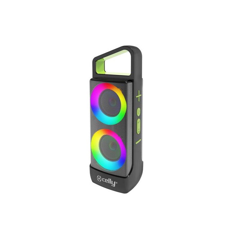 GROOVERGBBK CELLY ALTAVOZ 10W INALAMBRICO CON LUCES RGB NEGRO