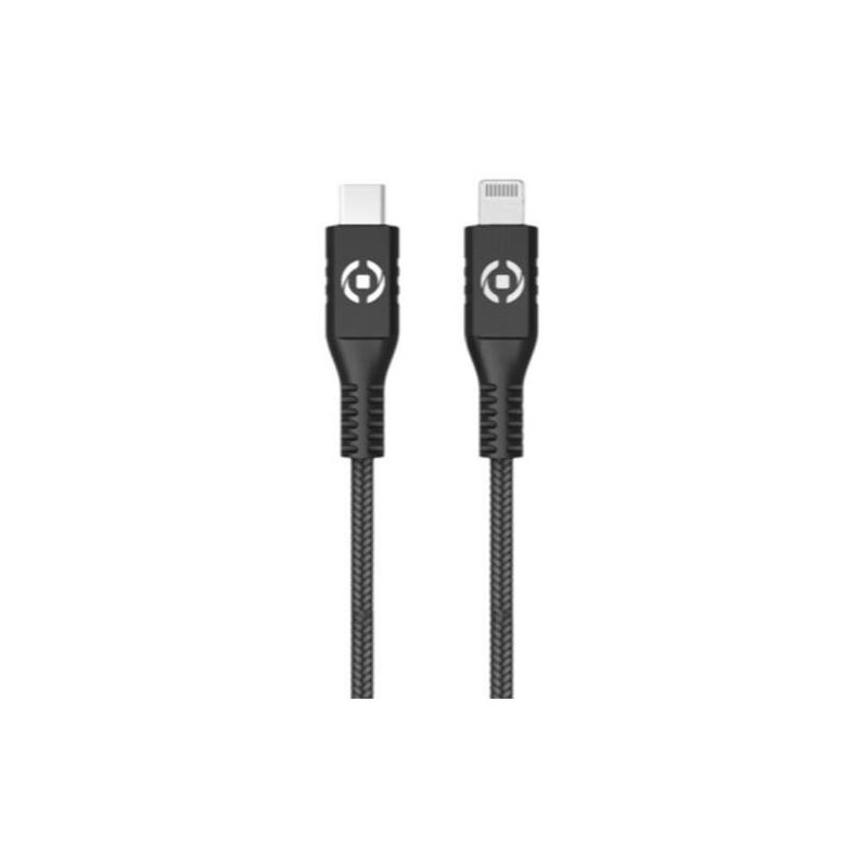 PL2MUSBCLIGHT CELLY CABLE USB TIPO USB-C/M A LIGHTNING NEGRO 2 M