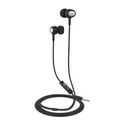 UP500BK CELLY AURICULAR JACK 3.5 STEREO CON MICROFONO NEGRO