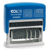 104961 COLOP SELLO PRINTER S120/WD 4MM FORMULA/FECHA ESPAÑOL AZUL/BICOLOR