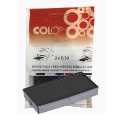 107183 COLOP ALMOHADILLA E/30 NEGRO BLISTER -2U-