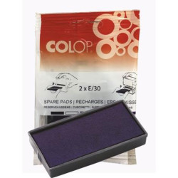 107185 COLOP ALMOHADILLA E/30 AZUL BLISTER -2U-