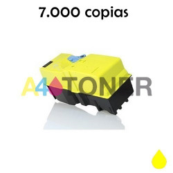 Toner compatible Kyocera TK-825 / TK 825 / TK825 amarillo alternativo a Kyocera 1T02FZAEU0