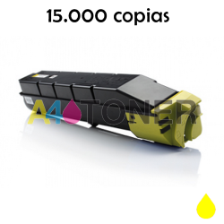 Toner compatible Kyocera TK8305 / TK 8305 / TK-8305 amarillo compatible a Kyocera 1T02LKANL0