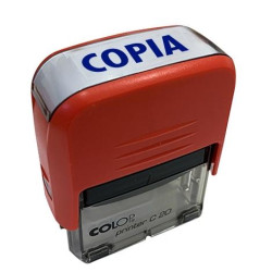 151711A COLOP SELLO PRINTER C20 FORMULA " COPIA " ALMOHADILLA E/20 14X38MM AZUL