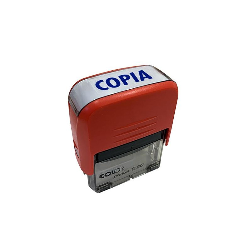 151711A COLOP SELLO PRINTER C20 FORMULA " COPIA " ALMOHADILLA E/20 14X38MM AZUL