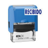 500700A COLOP SELLO PRINTER C20 FORMULA " RECIBIDO " ALMOHADILLA E/20 14X38MM AZUL