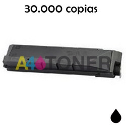 Toner compatible kyocera TK8600 / TK-8600 / TK 8600 negro alternativo con toner original Kyocera 1T02MN0NL0