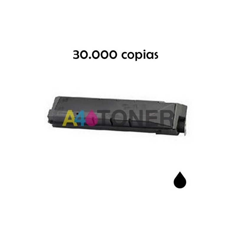 Toner compatible kyocera TK8600 / TK-8600 / TK 8600 negro alternativo con toner original Kyocera 1T02MN0NL0