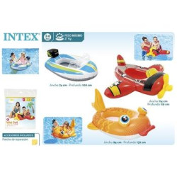 59380 COLORBABY BARCA HINCHABLE MODELOS SURTIDOS