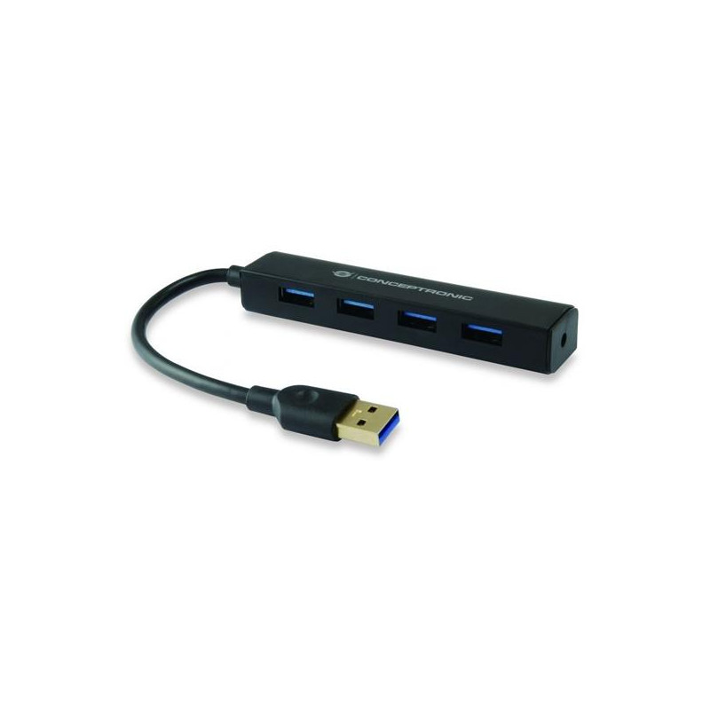 C4PUSB3 CONCEPTRONIC HUB USB 3.0 4 PUERTOS MINI HUB POCKET