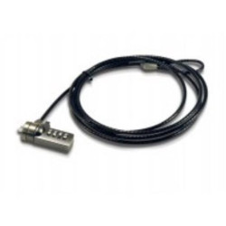 CNBCOMLOCK18 CONCEPTRONIC CABLE DE SEGURIDAD PARA PORTÁTIL POR COMBINACION 1.8 M NEGRO/GRIS