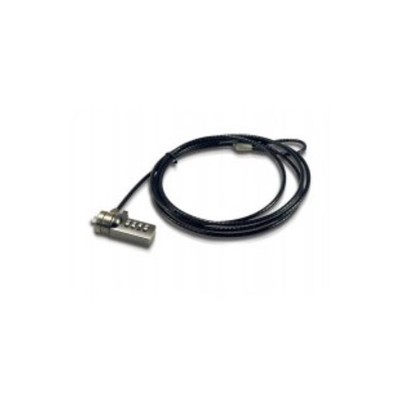 CNBCOMLOCK18 CONCEPTRONIC CABLE DE SEGURIDAD PARA PORTÁTIL POR COMBINACION 1.8 M NEGRO/GRIS