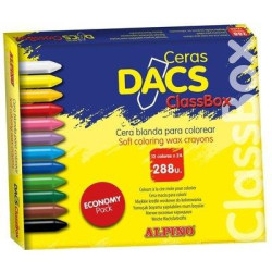 DA000050 DACS CERAS DACS 55MM ECONOMY PACK 24 X 12 COLORES CAJA DE 288