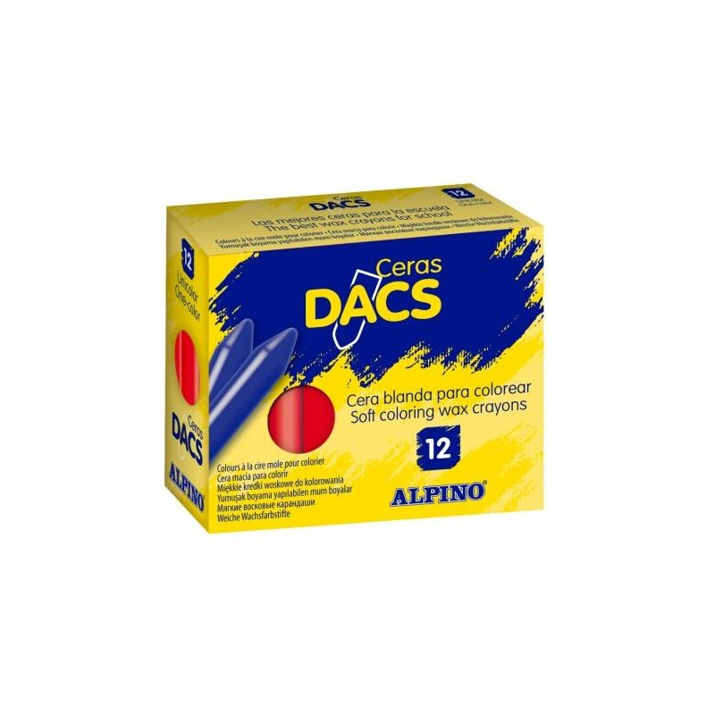 DA060001 DACS CERAS DACS 55MM BLANCO ESTUCHE DE 12