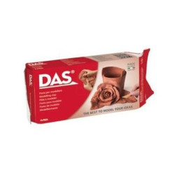 F387100 DAS PASTA PARA MODELAR 500 GR TERRACOTA