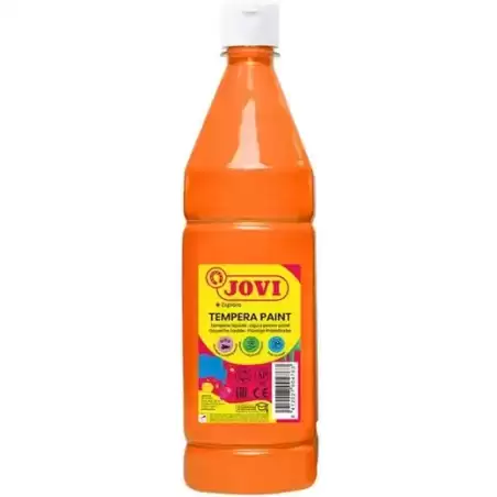 51106 JOVI TÉMPERA LÍQUIDA PAINT NARANJA BOTELLA 1000ML