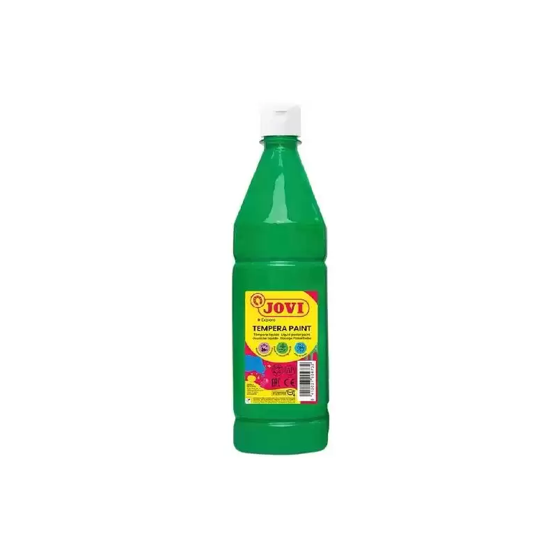 51117 JOVI TÉMPERA LÍQUIDA PAINT VERDE MEDIO BOTELLA 1000ML