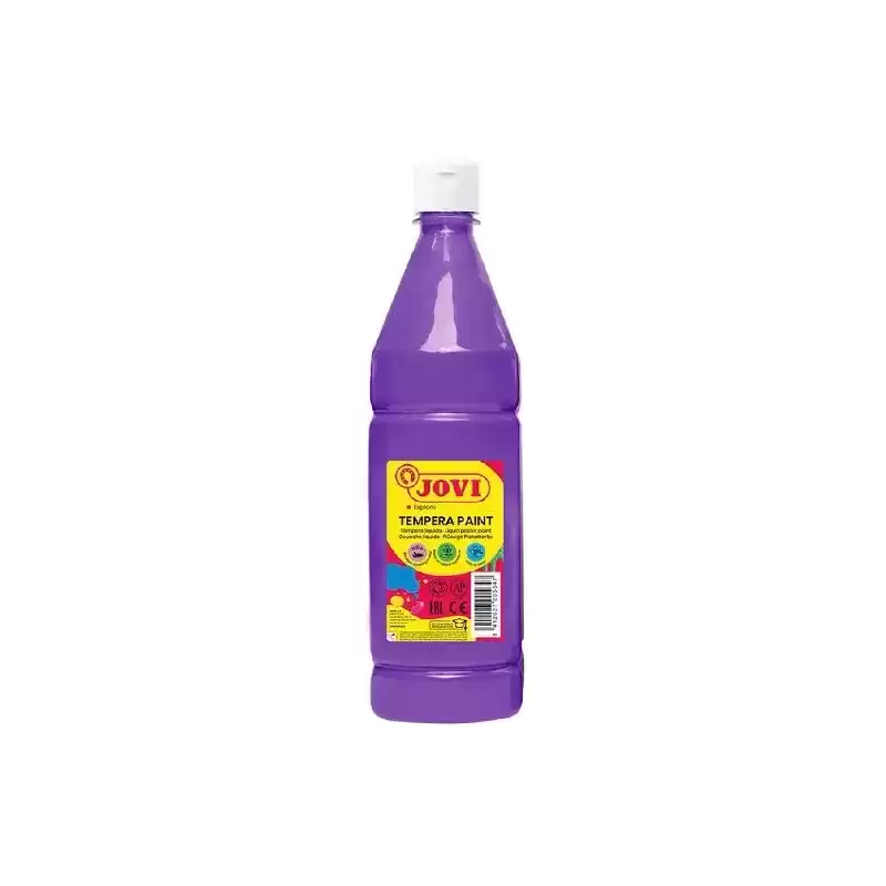 51123 JOVI TÉMPERA LÍQUIDA PAINT VIOLETA BOTELLA 1000ML