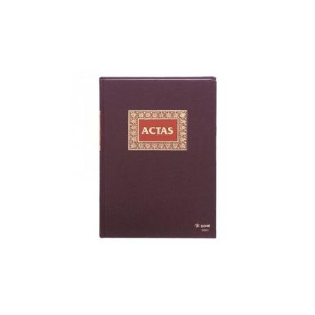 09905 DOHE LIBRO DE ACTAS FOLIO NATURAL 100 HOJAS