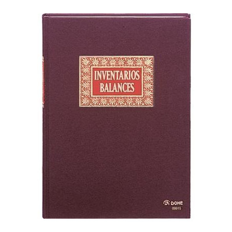 09915 DOHE LIBRO DE CONTABILIDAD-INVENTARIO Y BALANCES- FOLIO NATURAL 100 HOJAS