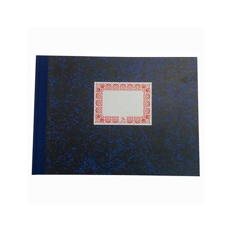 09971 DOHE CUADERNO CARTONÉ 100H FOLIO APAISADO RAYADO HORIZONTAL 70GR AZUL