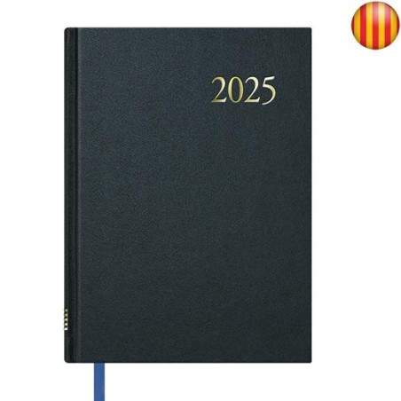 11125-2025 DOHE AGENDA ANUAL SEGOVIA 14X20CM S/V NEGRO CATALÁN 2025