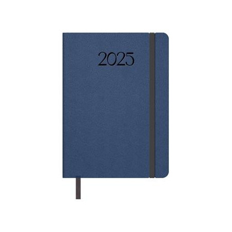 12866-2025 DOHE AGENDA ANUAL MANHATTAN 14X20CM D/P AZUL OSCURO 2025