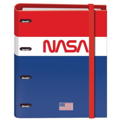 51442 DOHE CARPETA ANILLAS MIXTAS 4X35MM A4 RECAMBIO 100H 5X5MM 90GR 4 SEPARADORES NASA FLAG