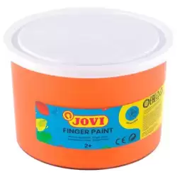 56106 JOVI PINTURA DE DEDOS FINGER PAINT BOTE 500ML UNICOLOR NARANJA