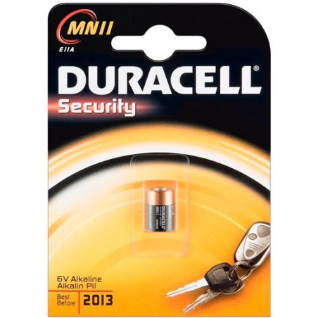 0810300.6 DURACELL SECURITY PILA ALCALINA MN11 11A 6V