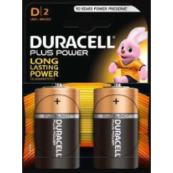 940281 DURACELL PILAS PLUS POWER L2 DLR20 ALCALINAS D 1.5V PACK-2