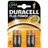 942796 DURACELL PILAS PLUS POWER LR03 ALCALINAS AAA 1.5V PACK-4