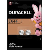 950383 DURACELL PILA ALCALINA ESPECIAL LR44 DE BOTÓN 1