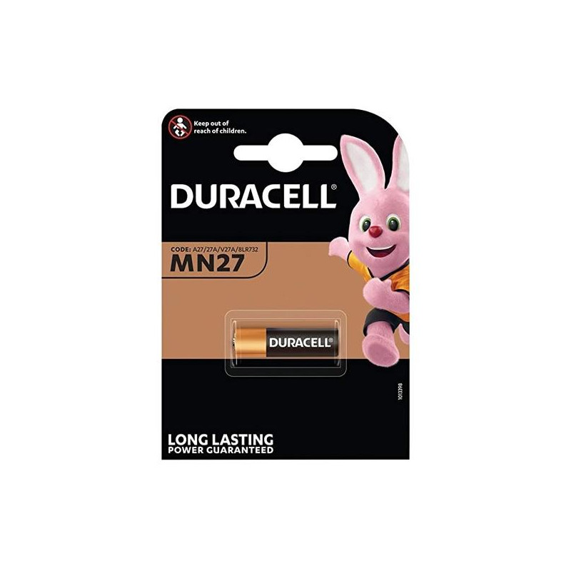 DRB271 DURACELL PILAS ALCALINAS LR27 A27 12V BLISTER 1