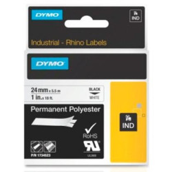 1734523 DYMO RHINO CINTA DE ETIQUETAS INDUSTRIAL ADHESIVA ID1-24