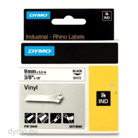 18443 DYMO RHINO CINTA ID1-9