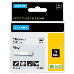 18445 DYMO RHINO CINTA DE ETIQUETAS INDUSTRIAL ADHESIVA ID1-19