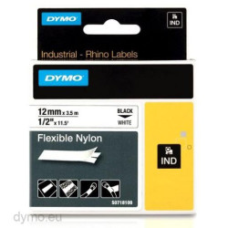 18488 DYMO RHINO CINTA DE ETIQUETAS INDUSTRIAL ADHESIVA ID1-12