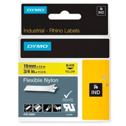 18491 DYMO RHINO CINTA DE ETIQUETAS INDUSTRIAL ADHESIVA ID1-19