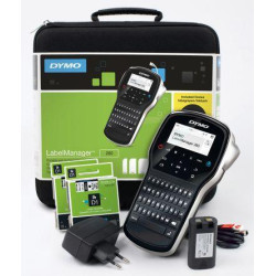 2091152 DYMO KIT IMPRESORA DE ETIQUETAS LABELMANAGER 280 TECLADO QWERTY + ETIQUETAS DE 6-12 MM D1+ CARGADOR