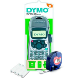 2174577 DYMO ETIQUETADORA - ROTULADORA ELECTRÓNICA LETRATAG 100H SLV ( PILAS INCLUIDAS Y CINTA INCLUIDA)