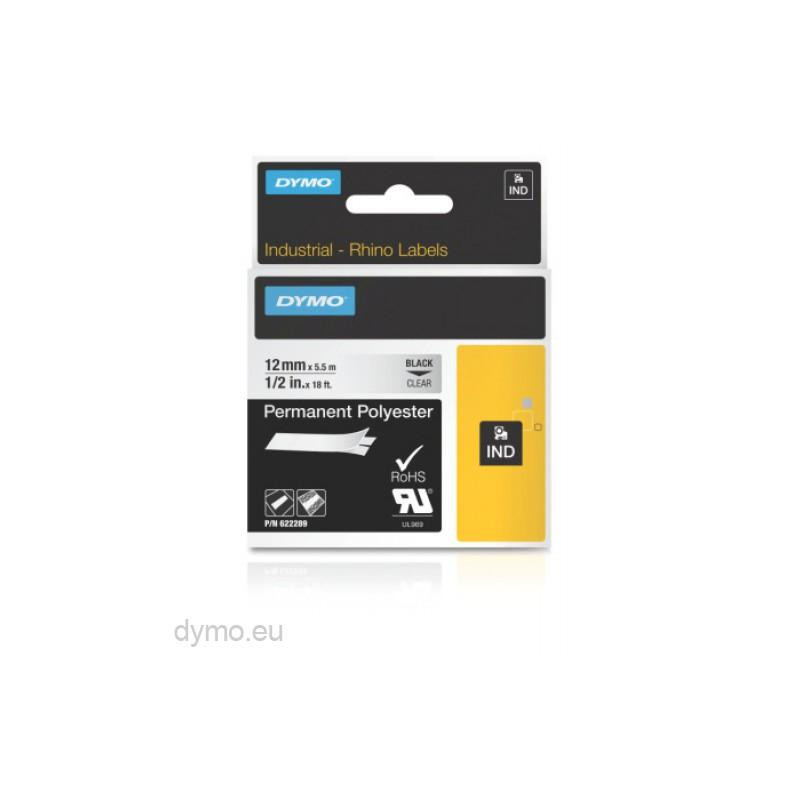 622289 DYMO RHINO CINTA DE ETIQUETAS INDUSTRIAL ADHESIVA ID1-12