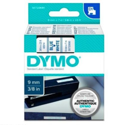 S0720690 DYMO CINTA DE TRANSFERENCIA TERMICA D1 40914. AZUL SOBRE BLANCO DE 9MMX7M. POLIESTER AUTOADHESIVA