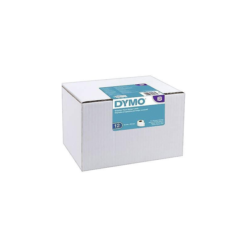 S0722420 DYMO CINTA DE ETIQUETAS DE ENVÍO BLANCO DE 54X101MM (12 ROLLOS) PARA ROTULADORA LABELWRITER