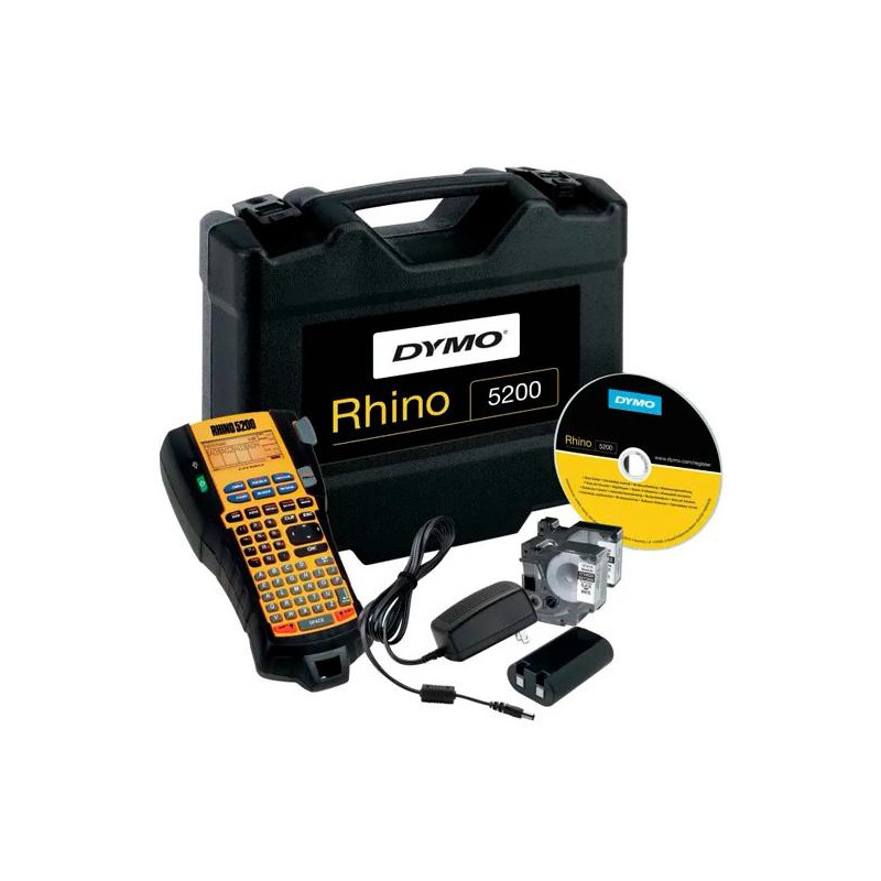 S0841400 DYMO RHINO ETIQUETADORA - ROTULADORA ELECTRÓNICA PORTÁTIL 5200 + CON MALETÍN