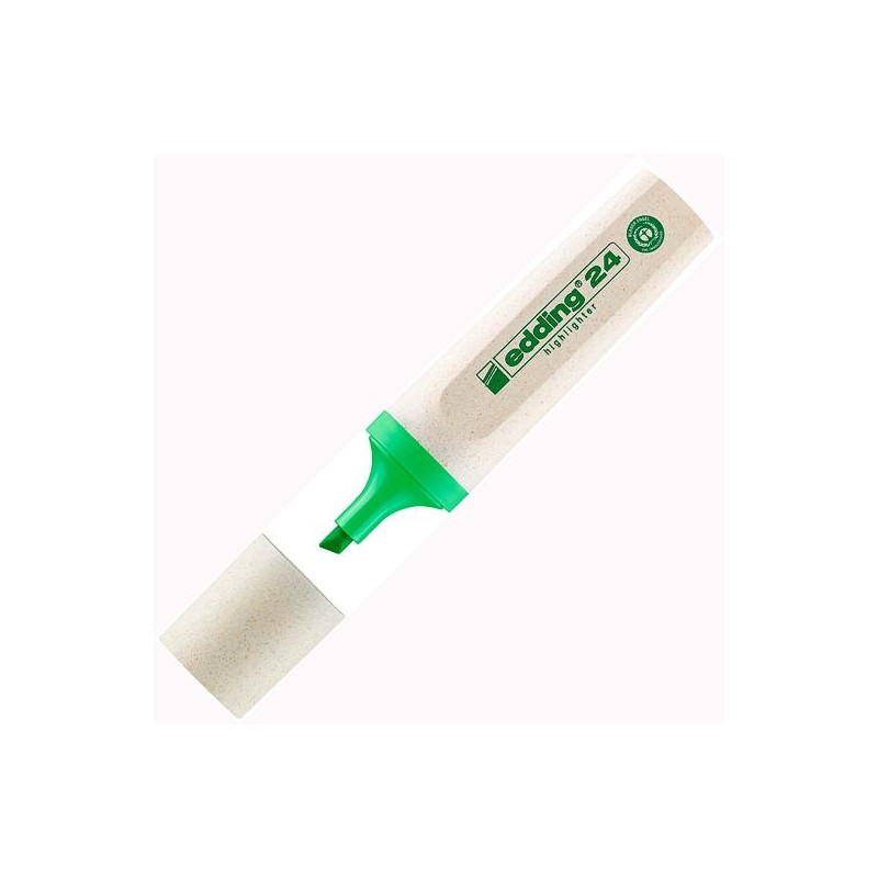 2411 EDDING MARCADOR FLUORESCENTE 24 ECOLINE VERDE CLARO