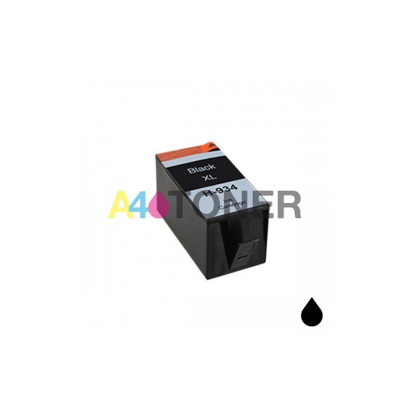 HP 934XL cartucho de tinta negro compatible a HP C2P23AE