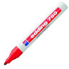 750-02 EDDING MARCADOR PERMANENTE 750 TINTA OPACA BRILLANTE ROJO